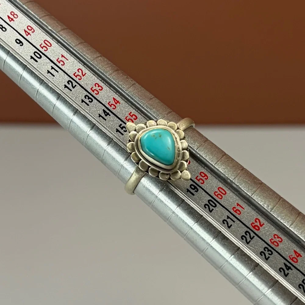 925 Sterling Silver Santa Maria Turquoise Ring